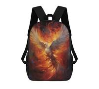 sinyumoney Mochila Escolar Infantil Impresa En 3D Mystical Phoenix Bird Mochilas Para Libros Mochilas Escolares De Viaje De Alta Capacidad Para Niños/estudiantes/adultos 17inch