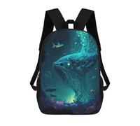 sinyumoney Mochila Escolar Infantil Impresa En 3D Mystical Worlds Ocean Para Niños Mochilas De Viaje De Alta Capacidad Bolsas Para Libros Mochila Escolar Infantil Mochila 17inch