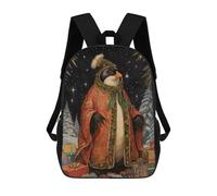 sinyumoney Mochila Escolar Infantil Impresa En 3D Native Xmas Penguin Mochilas De Viaje De Alta Capacidad Para Niños Mochilas De Libros De Moda Mochila Escolar Infantil 17inch