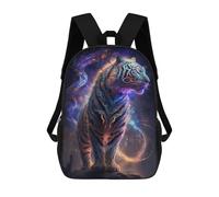 sinyumoney Mochila Escolar Infantil Impresa En 3D Neon Tiger Majesty Mochila Escolar Infantil Mochilas De Viaje Mochilas De Moda Mochilas De Gran Capacidad 17inch