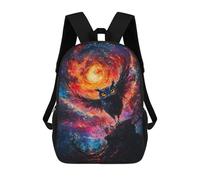 sinyumoney Mochila Escolar Infantil Impresa En 3D Owl in Night Sky Mochila De Viaje De Alta Capacidad Para Libros Mochilas De Moda Para Niños Mochila Escolar Informal 17inch