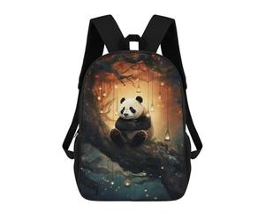 sinyumoney Mochila Escolar Infantil Impresa En 3D Panda in Enchanted Forest -7 Para Niños Mochilas De Viaje De Alta Capacidad Bolsas Para Libros Mochila Escolar Infantil Mochila 17inch