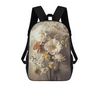 sinyumoney Mochila Escolar Infantil Impresa En 3D Photo Art Flowers VI Mochila Escolar Infantil Mochilas De Viaje Mochilas De Moda Mochilas De Gran Capacidad 17inch