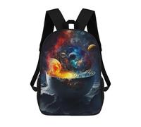 sinyumoney Mochila Escolar Infantil Impresa En 3D Primordial Universe Soup Mochila Mochilas Deportivas Para Niños Y Niñas Mochila De Moda 17inch