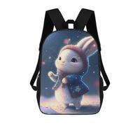 sinyumoney Mochila Escolar Infantil Impresa En 3D Rabbit Cute Para Niños Mochilas De Viaje De Alta Capacidad Bolsas Para Libros Mochila Escolar Infantil Mochila 17inch