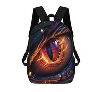 sinyumoney Mochila Escolar Infantil Impresa En 3D Red Dragon Eyes Mochilas Para Libros Mochilas Escolares De Viaje De Alta Capacidad Para Niños/estudiantes/adultos 17inch