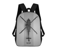 sinyumoney Mochila Escolar Infantil Impresa En 3D Sikorsky SH60 Seahawk Mochilas Para Libros Mochilas De Viaje Informales Mochila De Gran Capacidad Para Niños 17inch