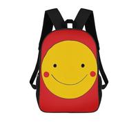 sinyumoney Mochila Escolar Infantil Impresa En 3D Smile Mochila Escolar Infantil Mochilas De Viaje Mochilas De Moda Mochilas De Gran Capacidad 17inch