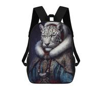 sinyumoney Mochila Escolar Infantil Impresa En 3D Snow Leopard Poster Mochilas De Moda Informales Mochilas Infantiles Mochila Informal Para Exteriores Bolsas De Viaje Bonitas 17inch