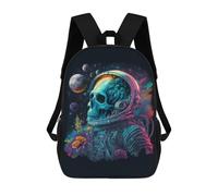sinyumoney Mochila Escolar Infantil Impresa En 3D Space Explorer Cosmic Artwork Para Niños, Mochila De Viaje De Alta Capacidad, Mochila Informal Para Niños 17inch