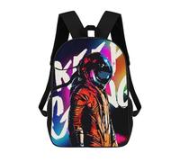 sinyumoney Mochila Escolar Infantil Impresa En 3D Space Odyssey Astronaut Artwork -1 Mochila Mochilas Deportivas Para Niños Y Niñas Mochila De Moda 17inch