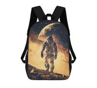 sinyumoney Mochila Escolar Infantil Impresa En 3D Space Walk Mochila Mochilas Deportivas Para Niños Y Niñas Mochila De Moda 17inch