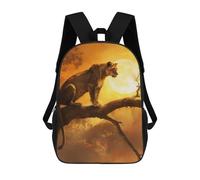sinyumoney Mochila Escolar Infantil Impresa En 3D Sunlit Lioness Mochilas De Moda Informales Mochilas Infantiles Mochila Informal Para Exteriores Bolsas De Viaje Bonitas 17inch
