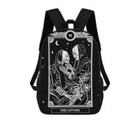 sinyumoney Mochila Escolar Infantil Impresa En 3D Tarot The Lovers Mochila Mochilas Deportivas Para Niños Y Niñas Mochila De Moda 17inch