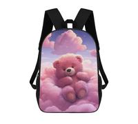 sinyumoney Mochila Escolar Infantil Impresa En 3D Teddy Bear Dreamland Mochila Mochilas Deportivas Para Niños Y Niñas Mochila De Moda 17inch