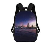 sinyumoney Mochila Escolar Infantil Impresa En 3D The Battle of Leyte Gulf Mochila Escolar Infantil Mochilas De Viaje Mochilas De Moda Mochilas De Gran Capacidad 17inch
