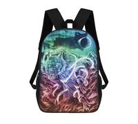 sinyumoney Mochila Escolar Infantil Impresa En 3D The Breaker of Chains Para Niños Mochilas De Viaje De Alta Capacidad Bolsas Para Libros Mochila Escolar Infantil Mochila 17inch