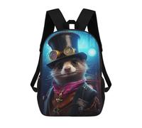 sinyumoney Mochila Escolar Infantil Impresa En 3D The Time Dooker Mochila Mochilas Deportivas Para Niños Y Niñas Mochila De Moda 17inch