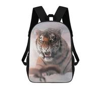 sinyumoney Mochila Escolar Infantil Impresa En 3D Tiger And Jumping Squirrel Mochilas Para Libros Mochilas De Viaje Informales Mochila De Gran Capacidad Para Niños 17inch