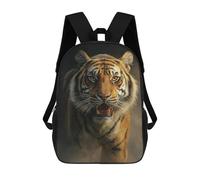 sinyumoney Mochila Escolar Infantil Impresa En 3D Tiger Roar Wild Power 17inch Para Niños, Mochila De Viaje De Alta Capacidad, Mochila Escolar De Moda Para Niños