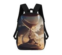 sinyumoney Mochila Escolar Infantil Impresa En 3D Timeless Future in Desert Para Niños, Mochila De Viaje De Alta Capacidad, Mochila Informal Para Niños 17inch