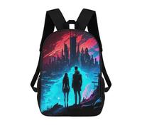 sinyumoney Mochila Escolar Infantil Impresa En 3D Urban City Dreams Mochila Mochilas Deportivas Para Niños Y Niñas Mochila De Moda 17inch