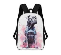 sinyumoney Mochila Escolar Infantil Impresa En 3D Watercolor Cane Corso 17inch Para Niños, Mochila De Viaje De Alta Capacidad, Mochila Escolar De Moda Para Niños