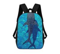 sinyumoney Mochila Escolar Infantil Impresa En 3D Whale Shark Mochila Mochilas Deportivas Para Niños Y Niñas Mochila De Moda 17inch