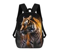 sinyumoney Mochila Escolar Infantil Impresa En 3D Wild Tiger Portrait -5 Para Niños, Mochila De Viaje De Alta Capacidad, Mochila Informal Para Niños 17inch
