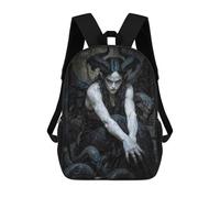 sinyumoney Mochila Escolar Infantil Impresa En 3D Wings of The Nocturne Serpent, Lilith Mochilas Para Libros Mochilas Escolares De Viaje De Alta Capacidad Para Niños/estudiantes/adultos 17inch