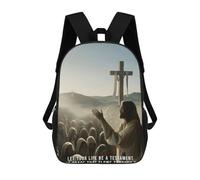 sinyumoney Mochila Escolar Infantil Quotes Jesuschrist 6 Mochila De Moda Para Adolescentes Mochila Informal Para Niño Y Niña Mochila Escolar Para Adolescentes Mochila Impresa En 3D 17inch