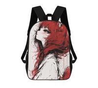 sinyumoney Mochila Escolar Infantil Red Fox Girl Anime Illustration Mochila Infantil Estampada Mochila De Viaje Para Niños Y Niñas Mochila Escolar 17inch