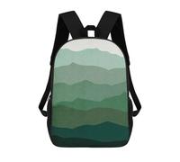 sinyumoney Mochila Escolar Infantil Simple Landscape 1 Mochila Escolar Infantil De Moda Informal Mochilas De Viaje Con Estampado 3D Divertidas Y Geniales Bolsas Para Libros 17inch