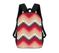 sinyumoney Mochila Escolar Infantil Tribal Pattern 1 Mochila Escolar Infantil De Moda Informal Mochilas De Viaje Con Estampado 3D Divertidas Y Geniales Bolsas Para Libros 17inch