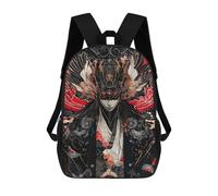 sinyumoney Mochila Escolar Japanese Demon Art Print Impresa En 3D Para Libros, Mochilas De Moda, Mochilas De Gran Capacidad, Mochilas De Viaje Para Niños