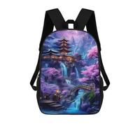 sinyumoney Mochila Escolar Japanese Fantasy 02 Impresa En 3D Para Libros, Mochilas De Moda, Mochilas De Gran Capacidad, Mochilas De Viaje Para Niños