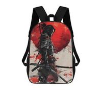 sinyumoney Mochila Escolar Katana Japan Impresa En 3D Para Libros, Mochilas De Moda, Mochilas De Gran Capacidad, Mochilas De Viaje Para Niños