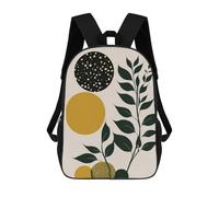sinyumoney Mochila Escolar Para Niños 17inch Impresa En 3D Abstract Plants 06 Mochila Deportiva Para Niños Y Niñas Mochila De Moda