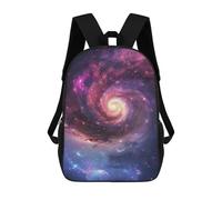 sinyumoney Mochila Escolar Para Niños 17inch Impresa En 3D Cosmic Spiral Galaxy-5 Mochila Deportiva Para Niños Y Niñas Mochila De Moda