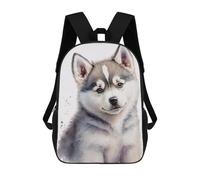 sinyumoney Mochila Escolar Para Niños 17inch Impresa En 3D Cute Baby Puppy Painting Mochila Deportiva Para Niños Y Niñas Mochila De Moda