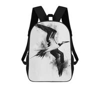 sinyumoney Mochila Escolar Para Niños 17inch Impresa En 3D Frigate Bird Watercolor Mochila Deportiva Para Niños Y Niñas Mochila De Moda