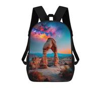 sinyumoney Mochila Escolar Para Niños 17inch Impresa En 3D Galactic Arch Wonder Mochila Deportiva Para Niños Y Niñas Mochila De Moda