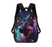 sinyumoney Mochila Escolar Para Niños 17inch Impresa En 3D Galactic Dog Portrait -4 Mochila Deportiva Para Niños Y Niñas Mochila De Moda