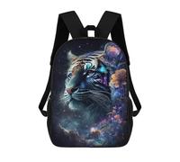 sinyumoney Mochila Escolar Para Niños 17inch Impresa En 3D Galactic Tiger Fantasy Art Mochila Deportiva Para Niños Y Niñas Mochila De Moda