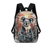sinyumoney Mochila Escolar Para Niños 17inch Impresa En 3D Koala Sunset Watercolor Mochila Deportiva Para Niños Y Niñas Mochila De Moda