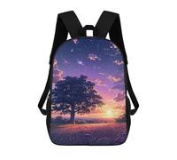 sinyumoney Mochila Escolar Para Niños 17inch Impresa En 3D Magical Sunset Landscape Mochila Deportiva Para Niños Y Niñas Mochila De Moda
