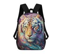 sinyumoney Mochila Escolar Para Niños 17inch Impresa En 3D Magical Tiger Mochila Deportiva Para Niños Y Niñas Mochila De Moda