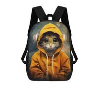 sinyumoney Mochila Escolar Para Niños 17inch Impresa En 3D Mouse Funny Animal Mochila Deportiva Para Niños Y Niñas Mochila De Moda
