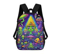 sinyumoney Mochila Escolar Para Niños 17inch Impresa En 3D Mushroom Fantasy-1 Mochila Deportiva Para Niños Y Niñas Mochila De Moda