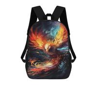 sinyumoney Mochila Escolar Para Niños 17inch Impresa En 3D Phoenix Rising Art Print -1 Mochila Deportiva Para Niños Y Niñas Mochila De Moda